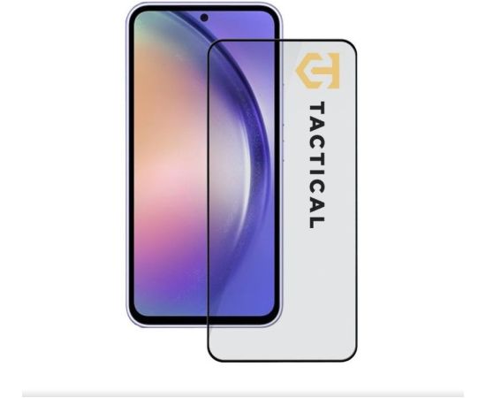 Tactical Samsung  Galaxy A56 Glass Shield 5D Black Ekrānu aizsardzība