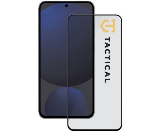 Tactical Samsung  Galaxy S24 FE Glass Shield 5D Black Ekrānu aizsardzība