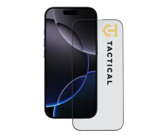 Tactical -  Tactical Glass Shield 5D for Apple iPhone 16 Pro Black Ekrānu aizsardzība