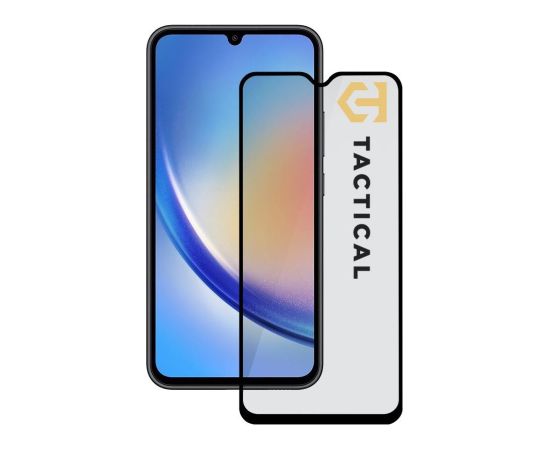 Tactical -  Tactical Glass Shield 5D for Samsung Galaxy A34 5G Black Ekrānu aizsardzība