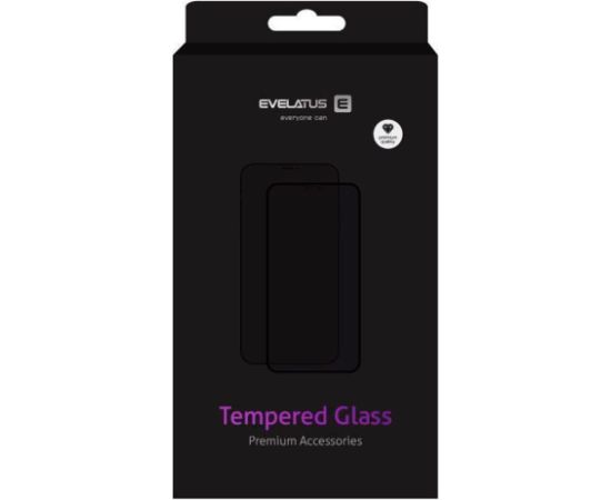 Evelatus Apple  iPhone 12 Pro Max 6.7'' 0.33 Flat Clear Glass Japan Glue Anti-Static Ekrānu aizsardzība