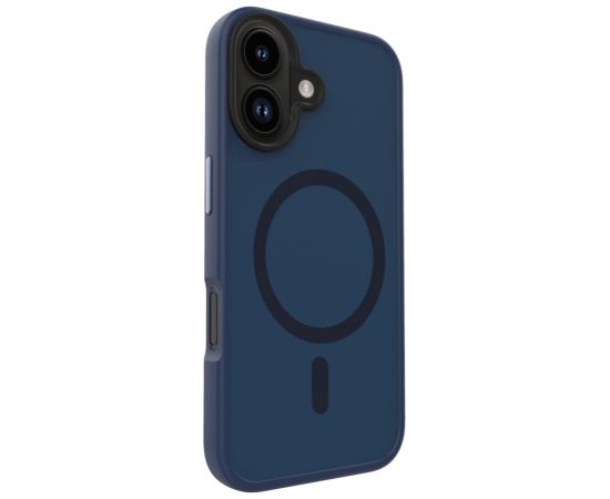 Evelatus Apple  iPhone 16 Plus Hybird Case With Magsafe PC+TPU Dark Blue Чехлы - альтернативные