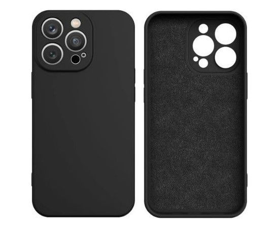 iLike Samsung  Galaxy A34 5G silicone cover Black Neoriģinālie Maciņi