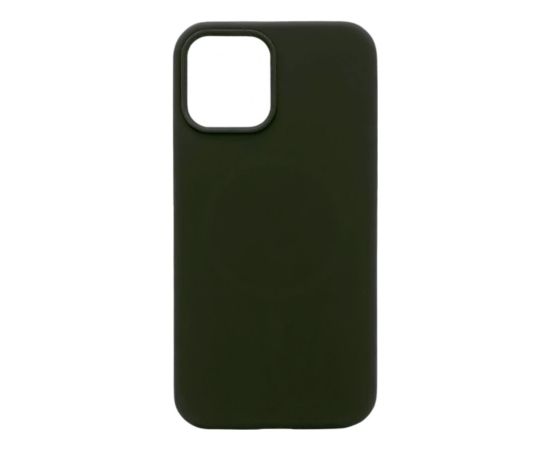 Evelatus Apple  iPhone 14 Premium Magsafe Soft Touch Silicone Case Dark Green Neoriģinālie Maciņi