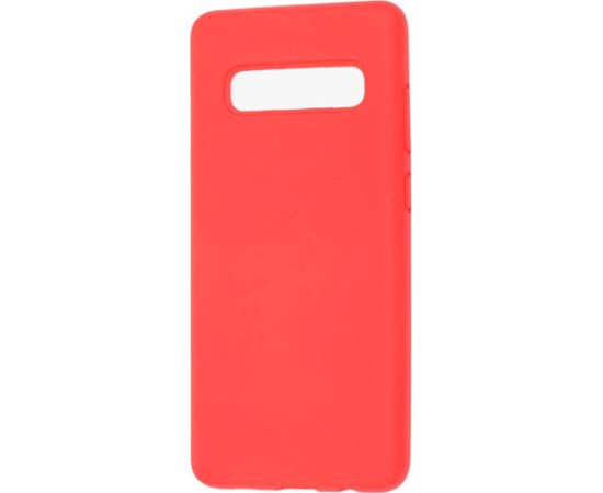 Evelatus Samsung  Galaxy S10 Plus Nano Silicone Case Soft Touch TPU Red Neoriģinālie Maciņi
