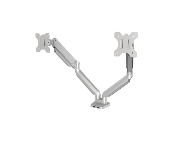 Monitora stiprinājums Fellowes PLATINUM Dual Monitor Arm Silver Крепления для телевизоров