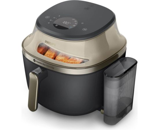 Philips NA543/00 fryer Single 7.2 L Stand-alone 2000 W Hot air fryer Black, Champagne Воздушные котлы (AirFryer)