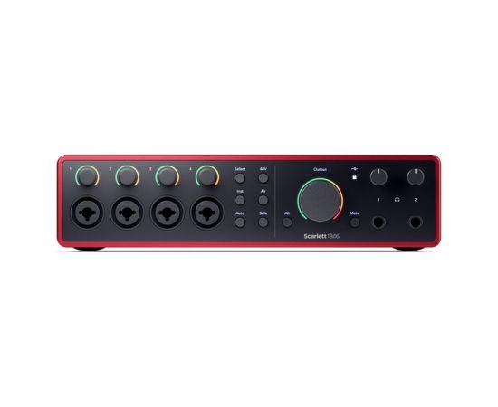 Focusrite Scarlett 18i16 4th Gen - Interfejs Audio DJ tehnika