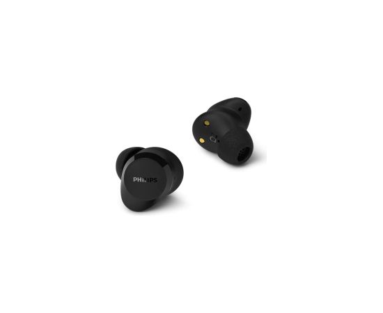 PHILIPS TAT1300BK/00 in-ear true bezvadu austiņas ar portatīvo uzlādes ietvaru, melnas Наушники