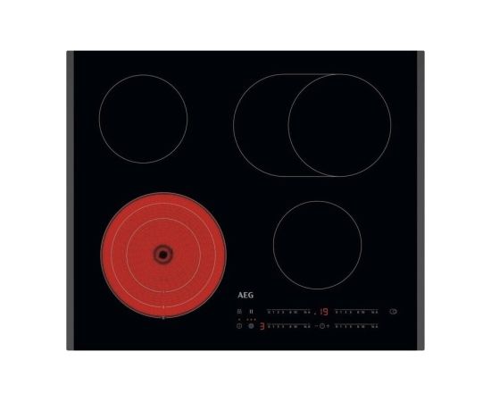 AEG ORO64A07FB 3000.sērijas Keramikas virsma Iebūvējama plīts virsma 60cm Iebūvējama virsma - Keramika