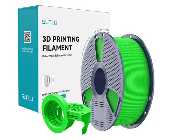 Filament Sunlu PETG High-Speed Matte (zielony) 3D Printeri un lāzergravētāji