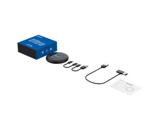 Carlinkit TBOX ULTRA 2 Wireless Adapter for CarPlay/Android Auto FM Transmiteri