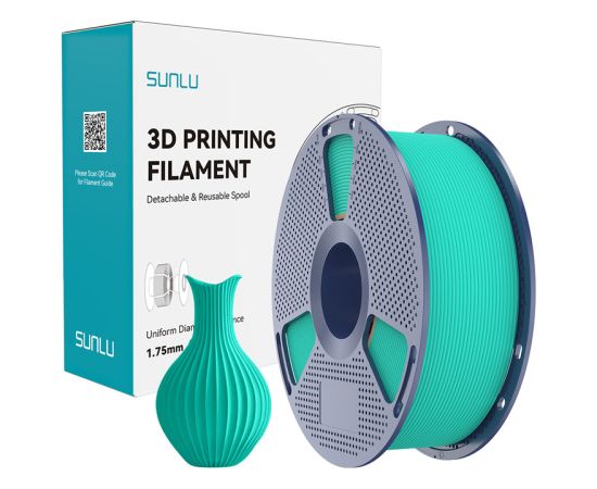 Sunlu PLA Classic Mint Filament 3D Printeri un lāzergravētāji