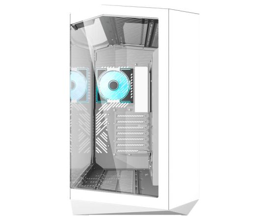 Darkflash DY470 computer case (white) + 4 fans Datoru korpusi