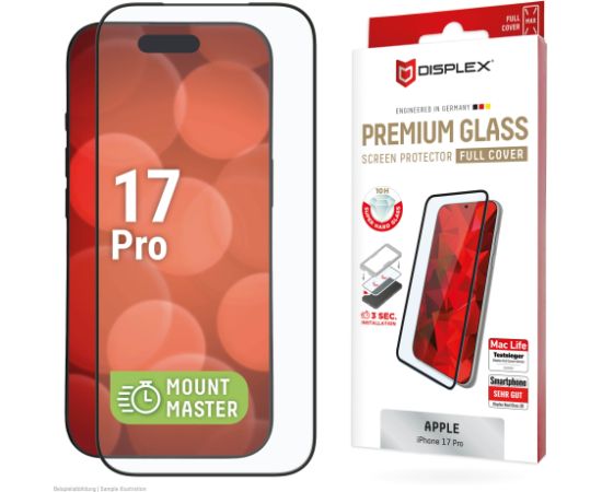Apple iPhone 17 Pro Premium Screen Glass MM By Displex Transparent Защитная пленка для экрана