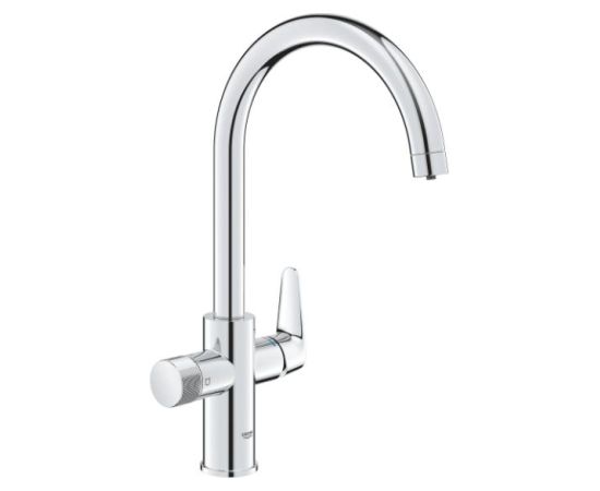 virtuves izlietnes maisītājs Grohe Blue Pure BauCurve (bez filtra!), hroms Для кухни