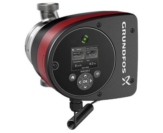 Grundfos Sūknis MAGNA3 25-120 N 180 1x230V PN6/10 Водяные и циркуляционные насосы