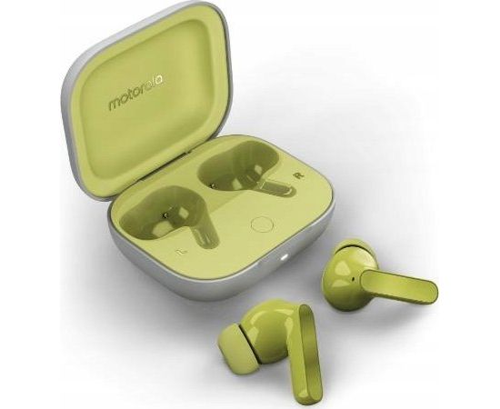 Austiņas Motorola Moto Buds green Наушники