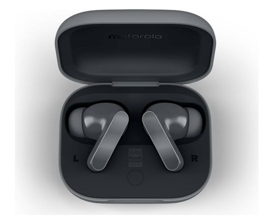 Bezvadu austiņas Motorola Moto Buds Bass, dark shadow Наушники