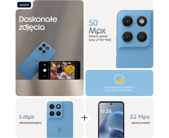 Motorola G17 Power 8/256GB Alaskan Blue Новинки Компьютерная техника