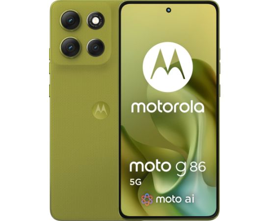 Motorola Moto G86 5G 8/256GB green (PB7L0107PL) Новинки Компьютерная техника