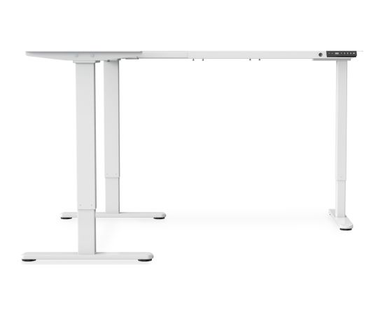 Digitus Electrically Height-Adjustable Table Frame, 90° L-Shape DA-90453 (White, Triple Motor, 2 Levels) Jaunumi -Dārzam