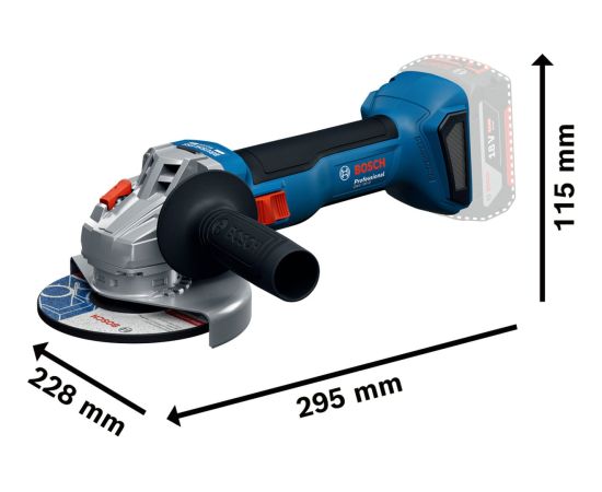 Bosch Powertools 18V Professional Set, GBH 18V-22 + GSR 18V-65 + GWS 18V-8 Professional (blue, 2x Li-Ion battery 5.0Ah, in 3 L-BOXXes) Jaunumi -Dārzam