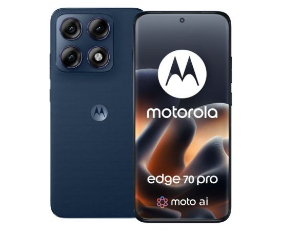 Motorola Edge 70 Pro 6.78" Android 16.0 5G USB Type-C 8 GB 256 GB 6500 mAh Pantone Titan Mobilie telefoni