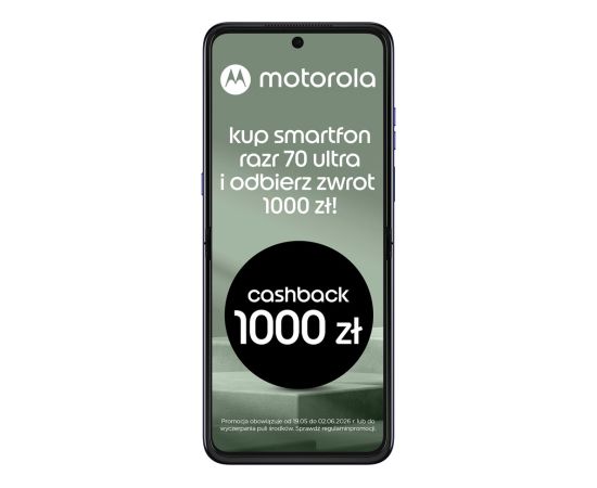 Motorola razr 70 ultra 17.7 cm (6.96") Dual SIM Android 16.0 5G USB Type-C 16 GB 512 GB 5000 mAh Violet Мобильные телефоны