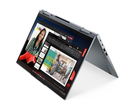 Lenovo ThinkPad X1 Yoga Gen 8 Intel® Core™ i7 i7-1365U Hybrid (2-in-1) 35.6 cm (14") Touchscreen WUXGA 32 GB LPDDR5-SDRAM 512 GB SSD Wi-Fi 6E (802.11ax) Windows 11 Pro English Grey New Repack/Repacked Portatīvie datori