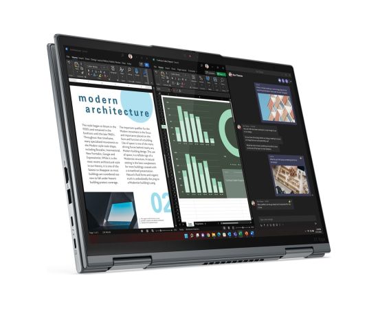 Lenovo ThinkPad X1 Yoga Gen 8 Intel® Core™ i7 i7-1365U Hybrid (2-in-1) 35.6 cm (14") Touchscreen WUXGA 32 GB LPDDR5-SDRAM 512 GB SSD Wi-Fi 6E (802.11ax) Windows 11 Pro English Grey New Repack/Repacked Portatīvie datori