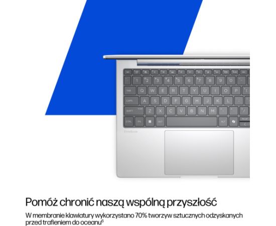 HP EliteBook 8 G1i Ultra 7 255U 14"WUXGA 400nits AG LBL 32GB DDR5 5600 SSD512 Intel Arc Cam 5MP+IR+ISP 62Wh W11Pro Glacier Silver Aluminium 3Y OnSite Portatīvie datori