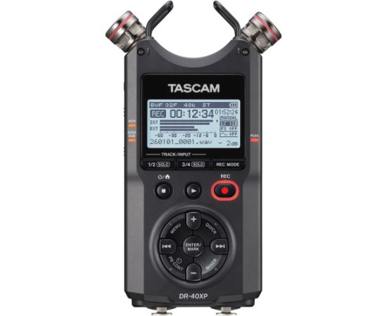Tascam DR-40XP - Przenośny rejestrator cyfrowy z interfejsem audio USB Diktafoni