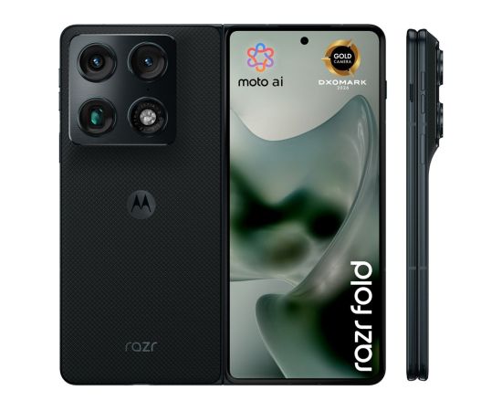 Motorola razr fold 20.6 cm (8.09") Dual SIM Android 16.0 5G USB Type-C 16 GB 512 GB 6000 mAh Black Мобильные телефоны