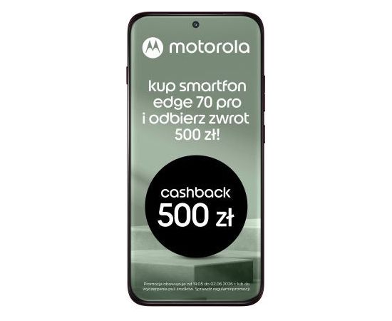 Motorola Edge 70 Pro 6.78" Android 16.0 5G USB Type-C 8 GB 256 GB 6500 mAh Pantone Zinfandel Мобильные телефоны