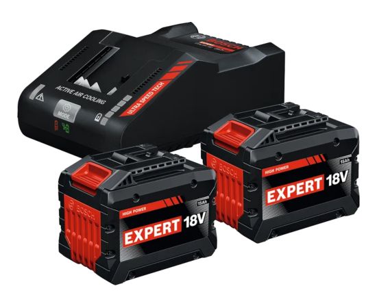 Akumulators Bosch EXPERT EXBA; 18 V; 2x15 Ah; 2 Аккумуляторы