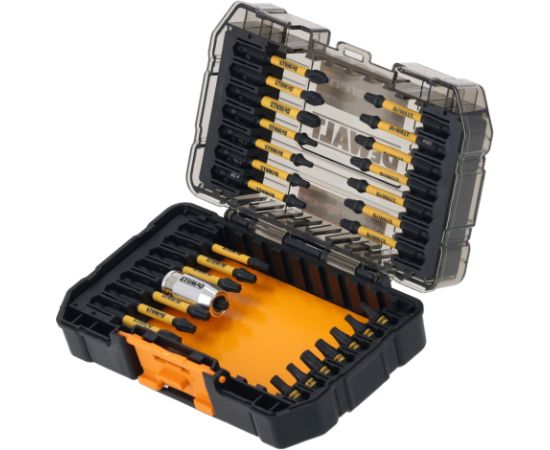 Skrūvgriežu uzgaļu komplekts DeWalt DT70909T; 29 gab. Piederumi urbjiem