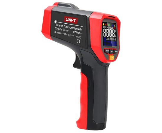 Uni-T UT302C+ Infrared Thermometer Testeri un mērierīces