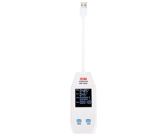 USB Tester Uni-T UT658LOAD Testeri un mērierīces
