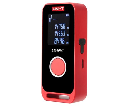 Uni-T LM40Mi Laser Distance Meter Testeri un mērierīces