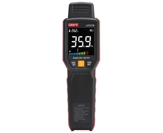 Uni-T UT377B Wood Moisture Meter Testeri un mērierīces