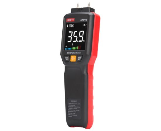 Uni-T UT377B Wood Moisture Meter Testeri un mērierīces