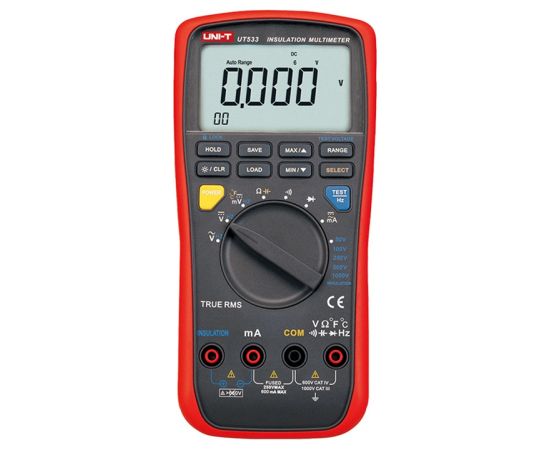 Uni-T UT533 Insulation Resistance Tester Testeri un mērierīces