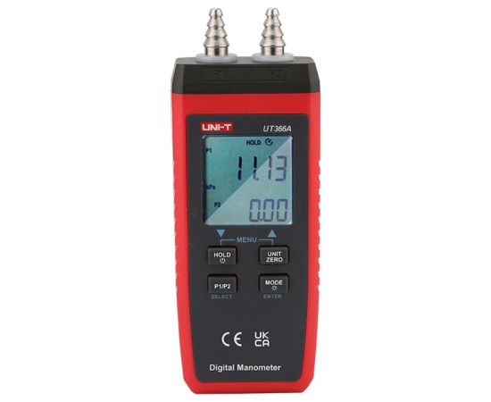 Uni-T UT366A Digital Pressure Gauge Testeri un mērierīces