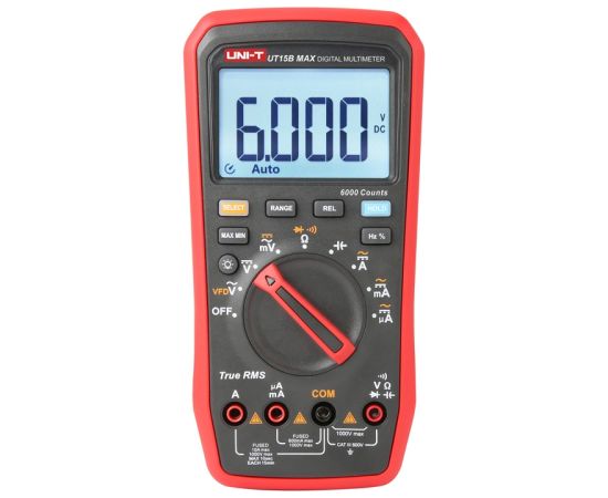 Uni-T True RMS UT15B MAX Digital Multimeter Testeri un mērierīces