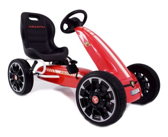 Ramiz Gokart ABARTH sarkans Rotaļlietas, Spēles, Transportlīdzekļi