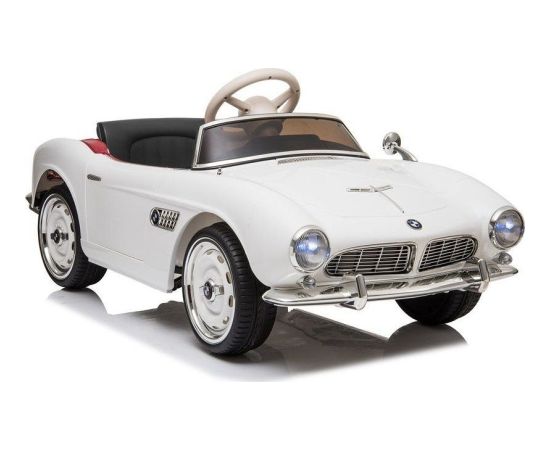 Pojazd na akumulator BMW 507 Retro Biały Новости - Детские товары