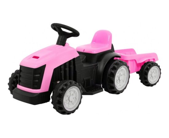 Traktor z Przyczepą Różowy Новости - Детские товары