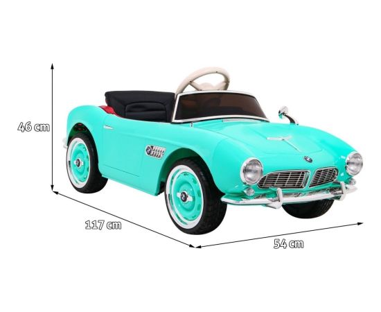 Pojazd BMW 507 Retro Zielony Новости - Детские товары