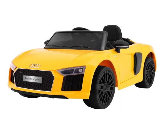 Pojazd AUDI R8 Spyder RS EVA 2.4G Żółty Новости - Детские товары